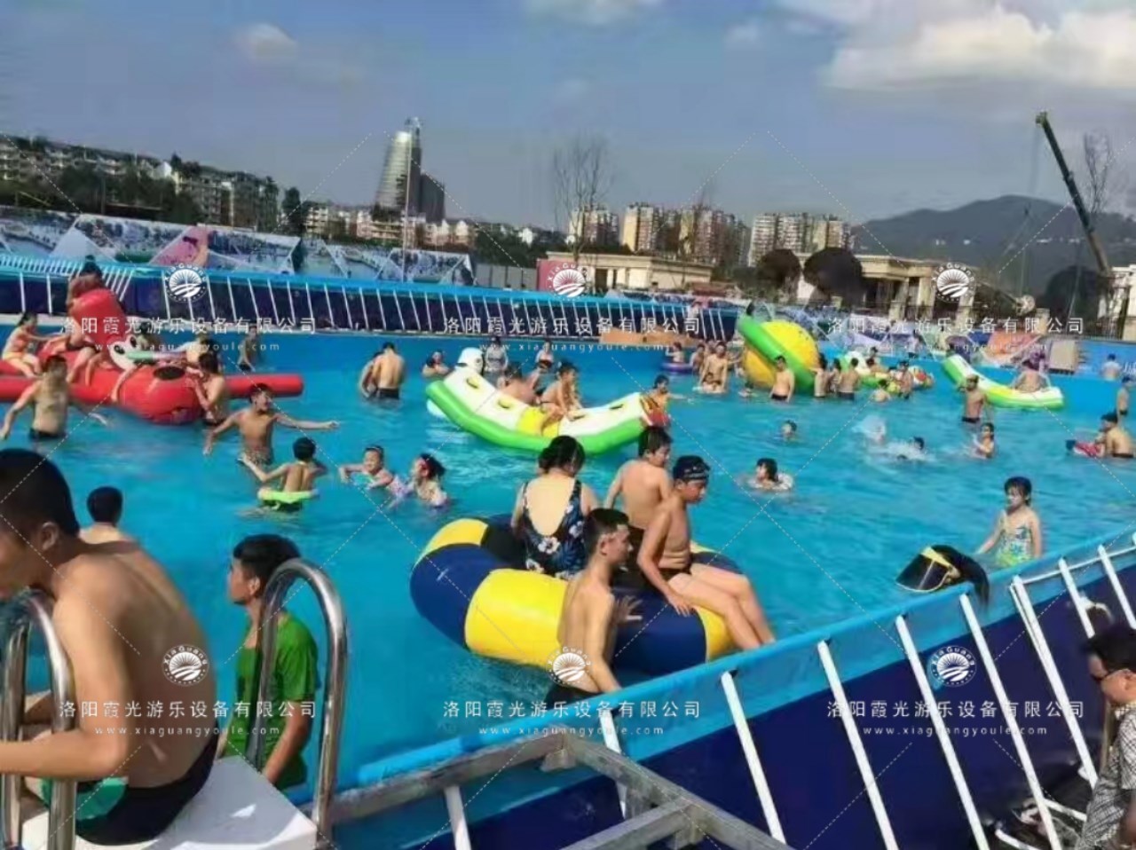 寿宁水上乐园支架泳池